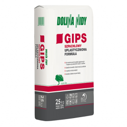 GIPS SZPACHLOWY Uplastyczniona Formuła