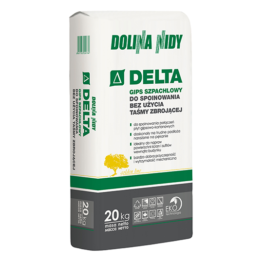 gips szpachlowy do spoinowania delta dolina nidy