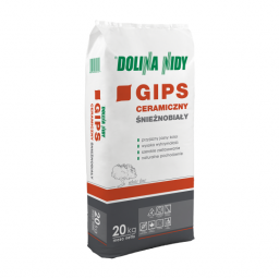 GIPS CERAMICZNY ŚNIEŻNOBIAŁY