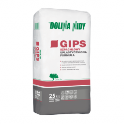 GIPS SZPACHLOWY Uplastyczniona Formuła